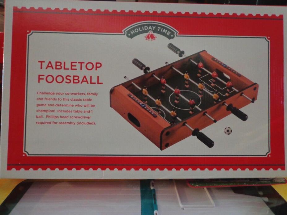 Tabletop Foosball Game  Foosball  Table Top Classic Sports Arcade Game new