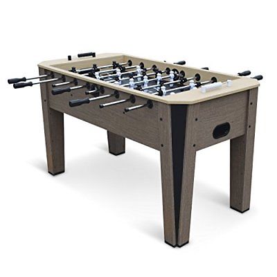 60-Inch Foosball Table Official Competition Sized Quality Game Room Fun Sports