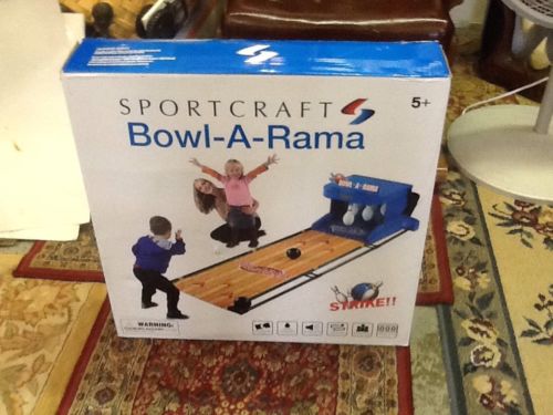 Sportcraft Bowl-A-Rama Bowler Bowling Arcade Game Bowlercade STRIKE BOWL A RAMA