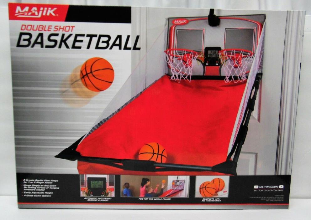 Basket Over the Door Double Shot Basketball Indoor Game Sport Hoop NBA Mount