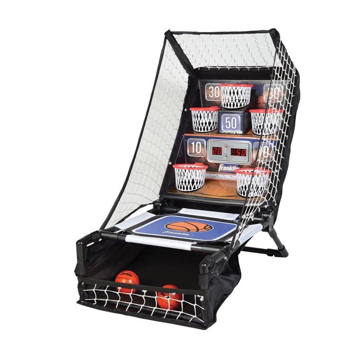 Franklin Sports Electronic Basketball Bounce A Bucket Arcade Game