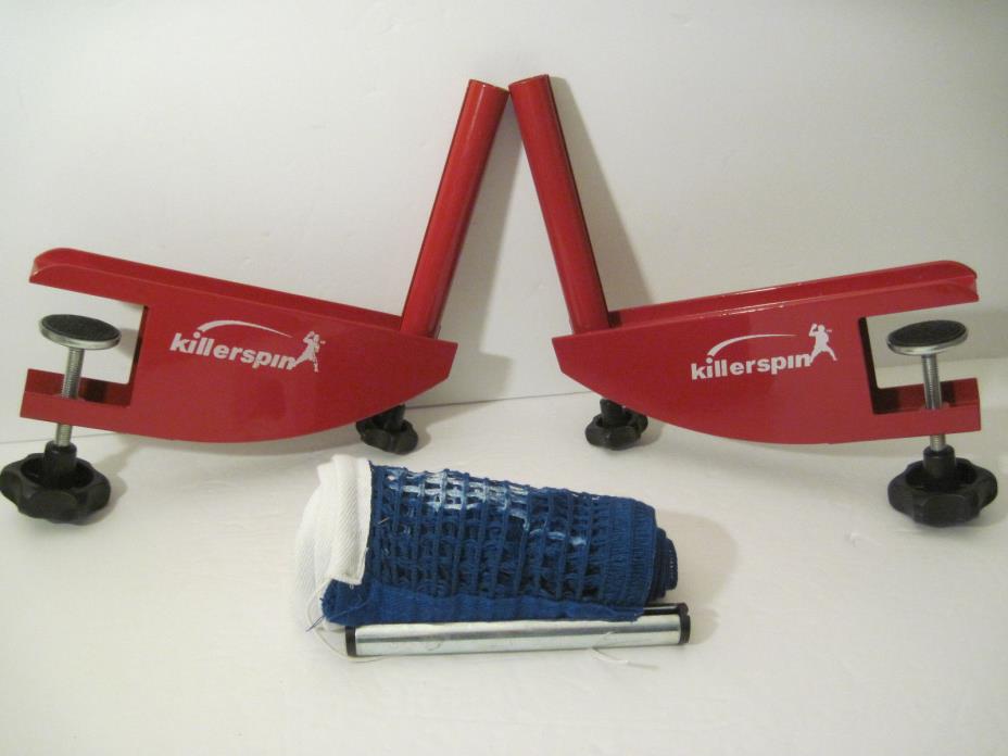 Killerspin Apex PRO Table Tennis Net & Post  EZ 2 Assemble Universal Quality Set