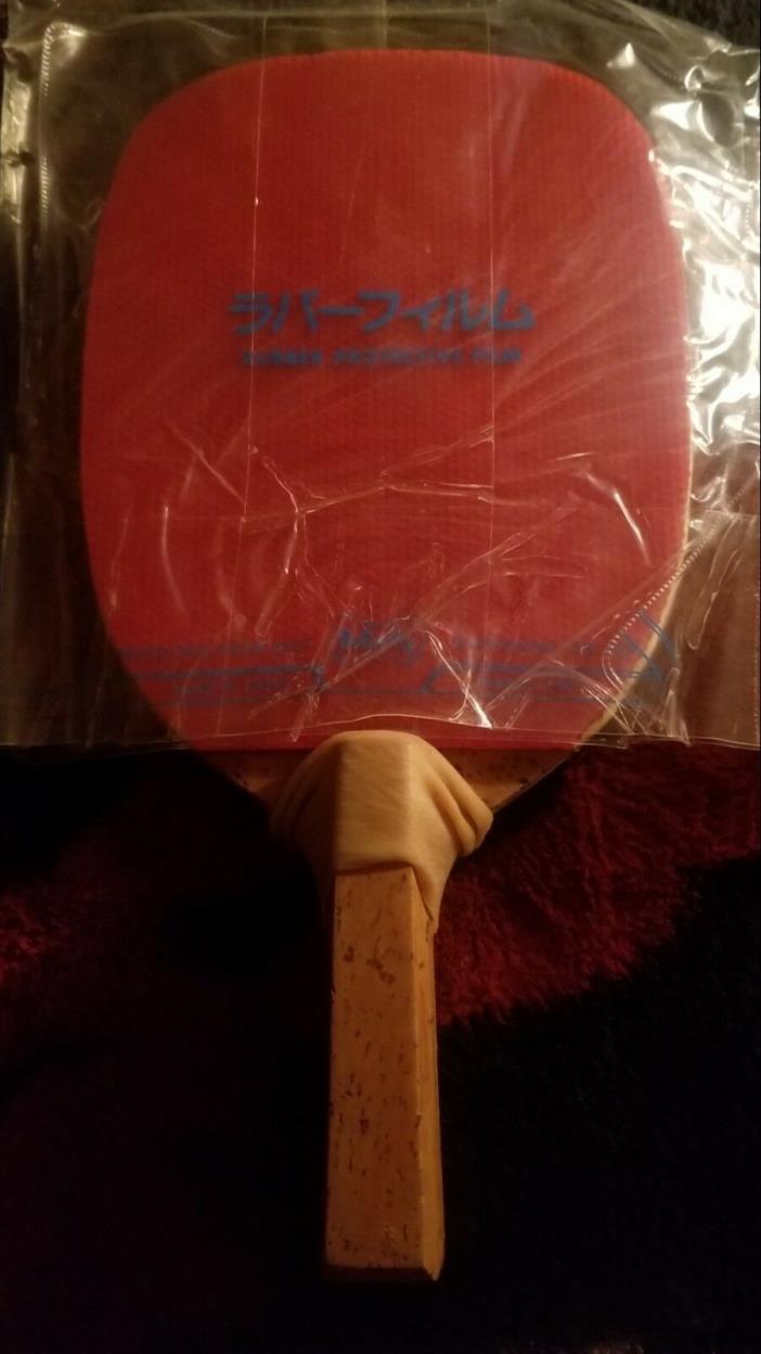 Nittaku Table Tennis Racket/Paddle KVP  Japanese Penhold W/ BRYCE r & FEINT b