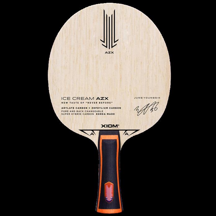 Xiom Ice Cream AZX Super Fast / Extreme Table Tennis Blade, Ping Pong