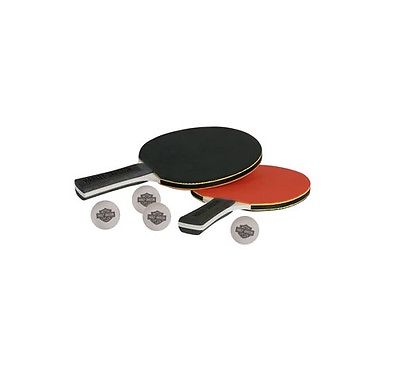 Harley-Davidson  Ping Pong Paddle Table Tennis Racket Set