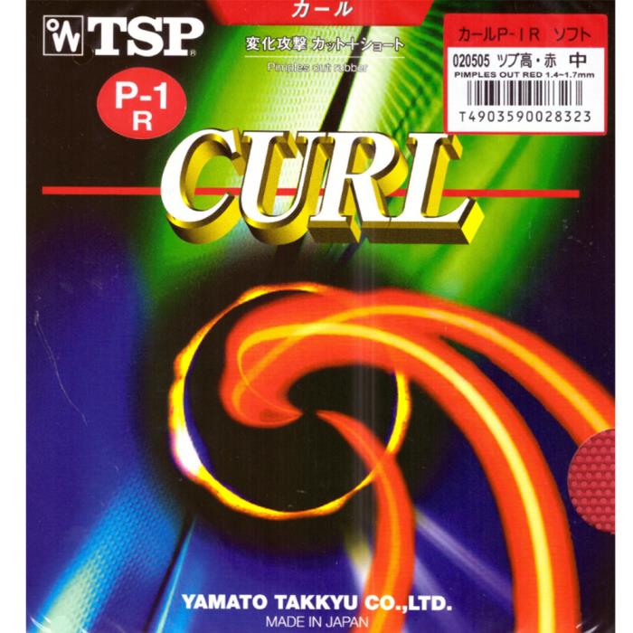 TSP Curl P-1R Table Tennis Rubber, Choose Your Color and Thickness - USA Seller