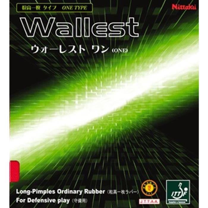 Nittaku Wallest One (OX) Table Tennis/Ping Pong Rubber, Pick Color - USA Seller