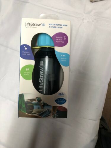LifeStraw - LSPY01ST01 LifeStraw Play Kids Water Filter Bottle Stormy Free Ship