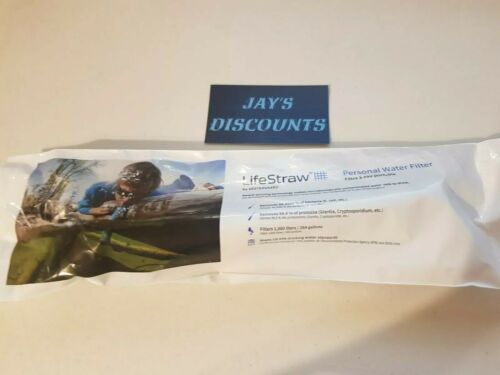 New LifeStraw By Vestergaard Personal Water Filter Sealed