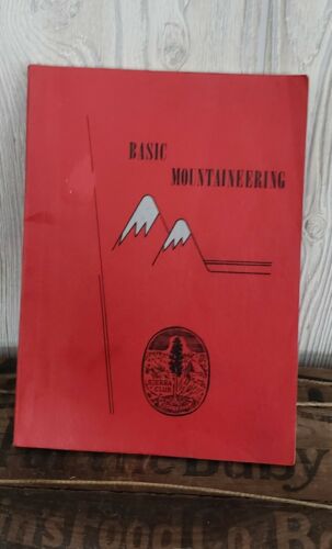 vintage mountaineering book Sierra Club