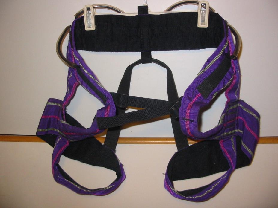 USED CAMP Caving Rappel Rock Climbing Harness Small ? no tag Womens?