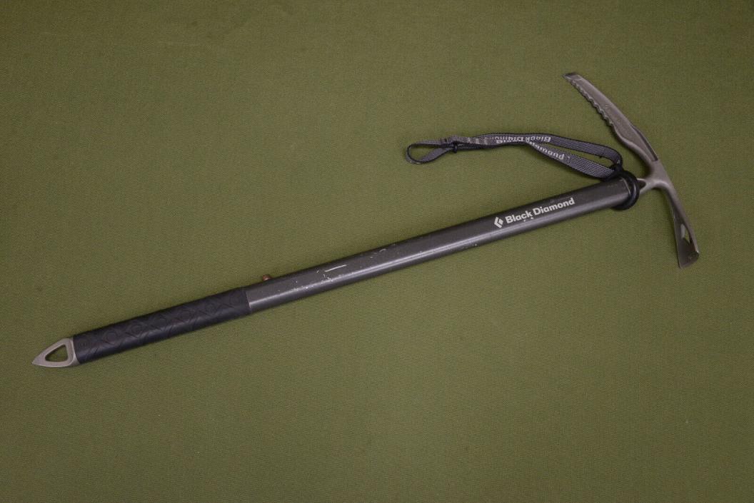 Black Diamond Raven Pro Ice Axe with Grip 70cm Stainless Steel and Aluminum
