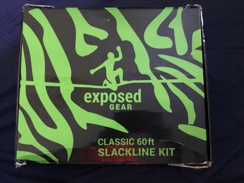 New Exposed Gear Classic Slackline Kit 60 Ft