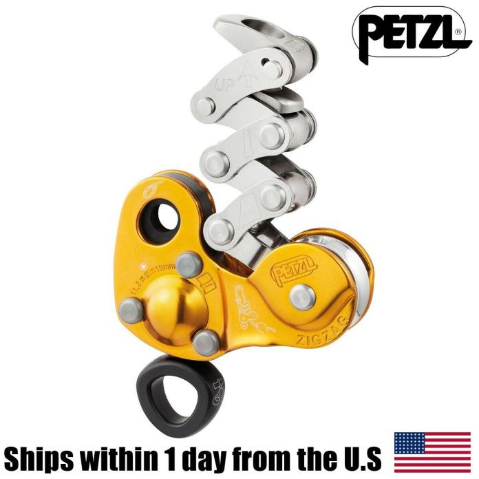 Petzl Professional ZIGZAG Mechanical Prusik Pulley Device D22A 11.5-13mm Rope