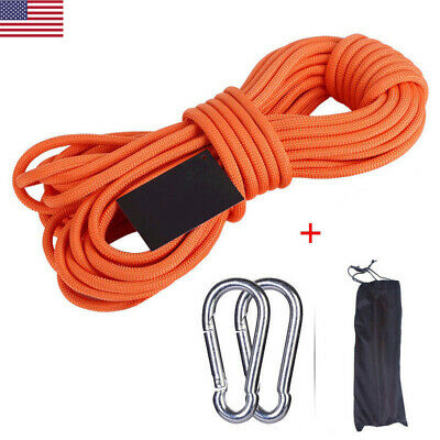 15/20/30m Mountaineering Rock Climbing Rope Outdoor Safety Rescue Auxiliary Cord