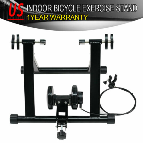 Portable Indoor Exercise Fitness Magnetic Bicycle Trainer Bike Stand Stationary