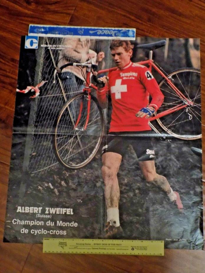 2 Vintage Cyclocross poster CX Tour de France l'eroica mtb bicycle racing