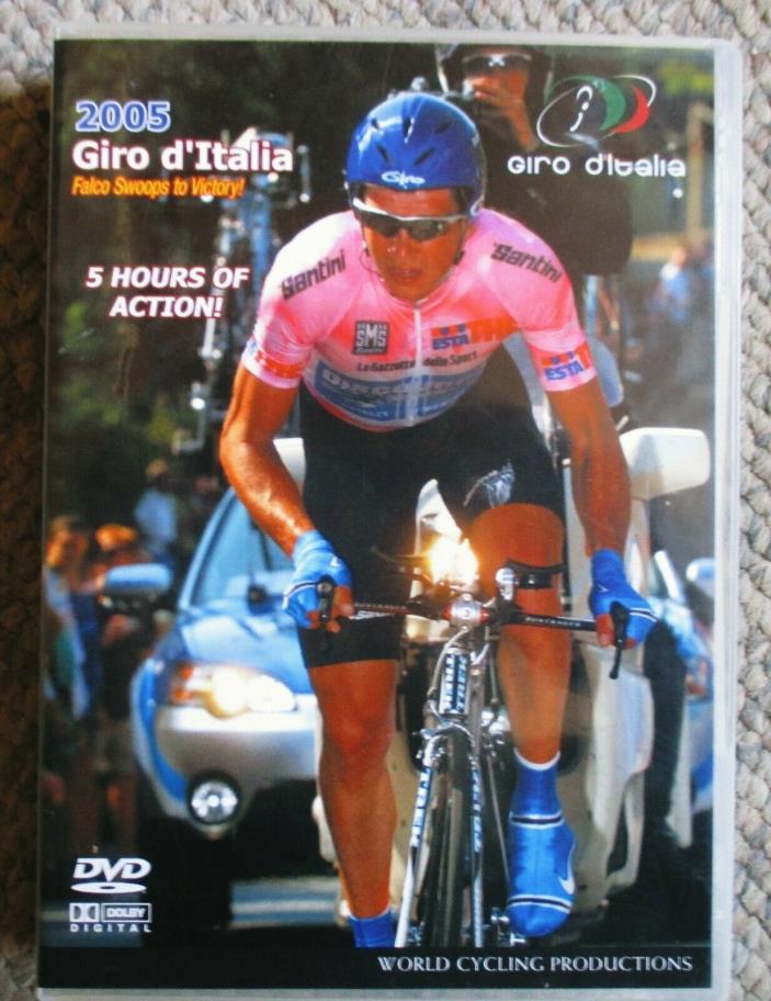 2005 Giro d'Italia World Cycling Productions 3DVD 5 Hrs Salvodelli Very Clean
