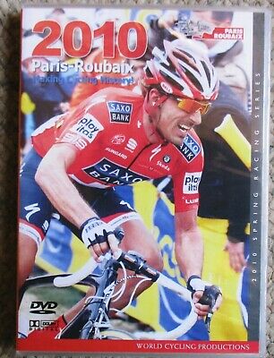2010 Paris - Roubaix World Cycling Productions 2 DVD set Fabian Cancellara New