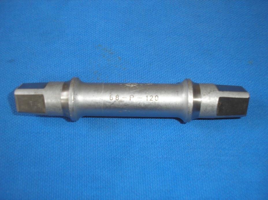 CAMPAGNOLO 68-P-120 NUOVO RECORD TRACK BOTTOM BRACKET AXLE / SPINDLE STEEL