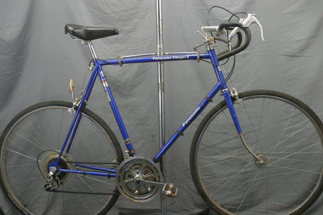 Panasonic Villager 2 Vintage Road Bike XL 64cm Dia-compe Touring Gravel Charity!