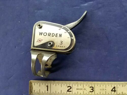 Vintage 60s worden 3 speed bicycle shifter