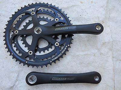 NEW 170 CAMPAGNOLO 9 SPEED TRIPLE 30 42 52  MIRAGE CRANK SET ROAD TOURING