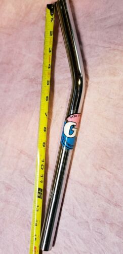 Old Bmx 22.2mm Cr/mo Seat Post 87 Gt Decal Pro 20
