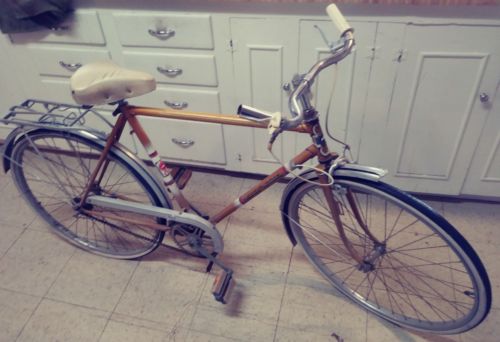 Vintage KTM Euro Star 3 speed Mens Bicycle FOR RESTORE/PARTS SHIPS FREE