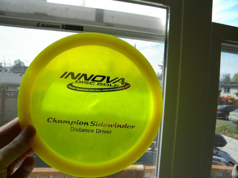 Innova PFN Champion Sidewinder  Pearly OOP Rare Collectible