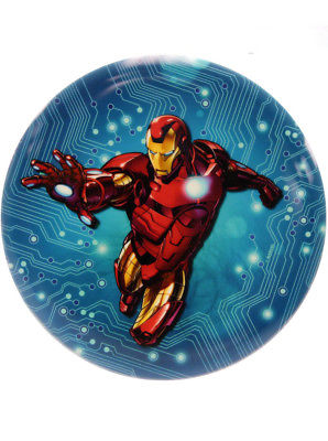 Marvel DyeMax Disc Golf Dynamic Discs Iron Man Fuzion Truth 171g Avengers New
