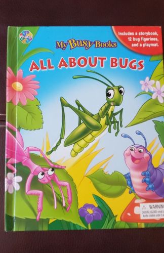 All About Bugs (My Busy Books) Book Excellent Condition!