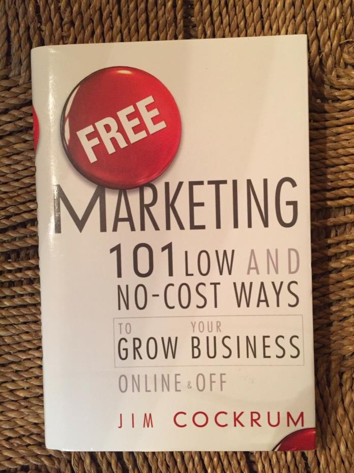 Free marketing by Jim Cockrum (Fc22-1-B) Used, LIKE NEW