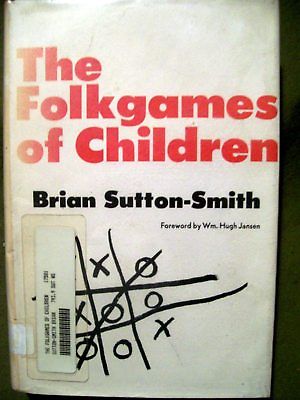 The Folkgames of Children Vol. 24 by Brian Sutton-Smith (1972, Hardcover)