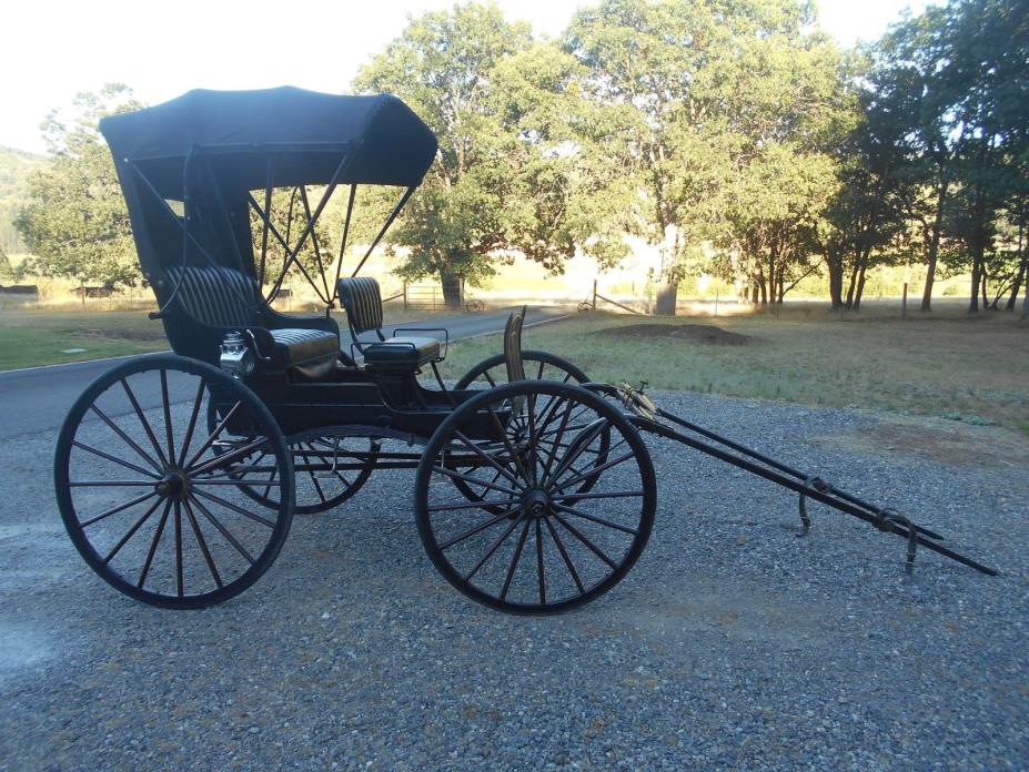 Horse Drawn Antique Jump Seat Buggy