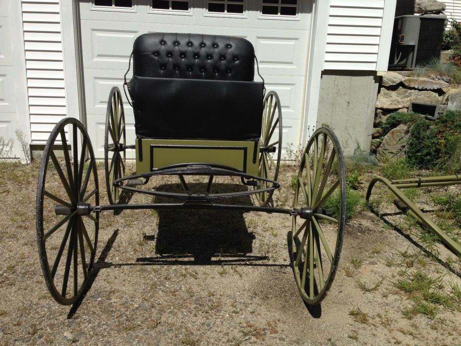 ANTIIQUE 1800's HORSE DRAWN BUGGY WAGON~ FULLY RESTORED AND ROAD WORTHY ..
