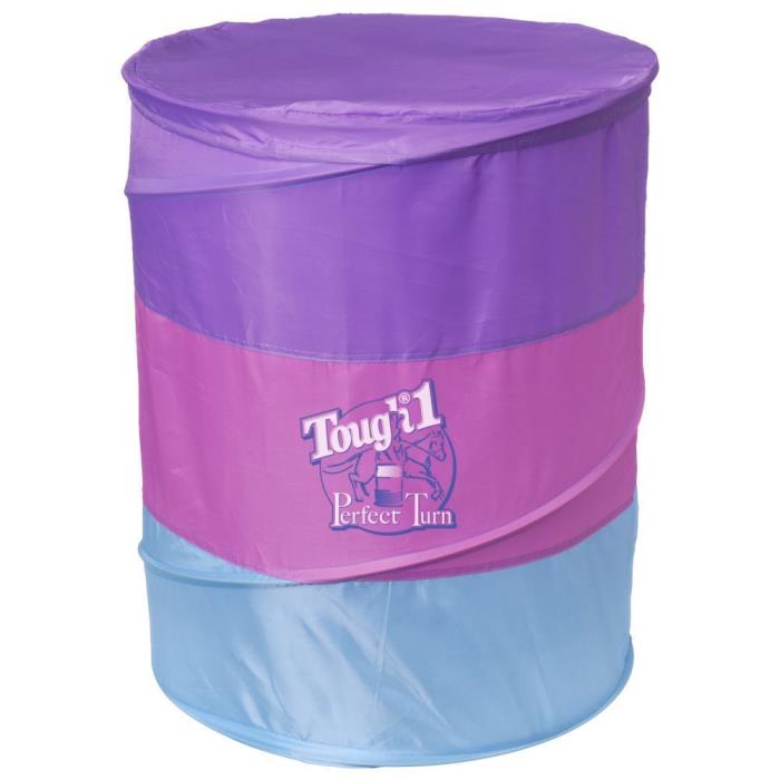 Tough 1 Perfect Set of 3 Turn Collapsible Barrels Carry Case Purple & Raspberry