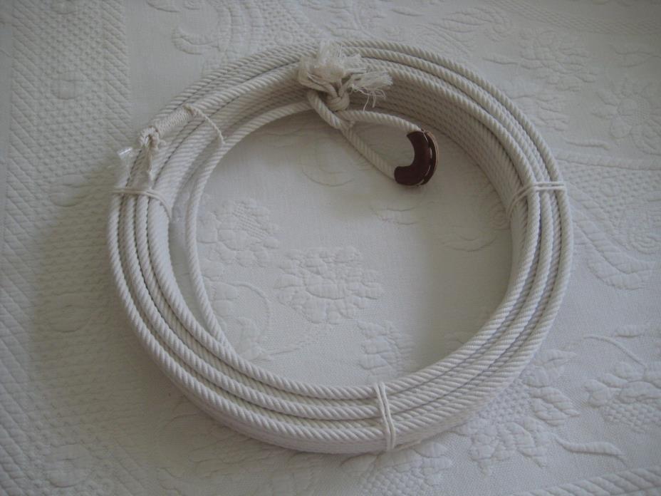 Cotton Lariat Rope Reata Soga- CR-09  80 ft 5/16