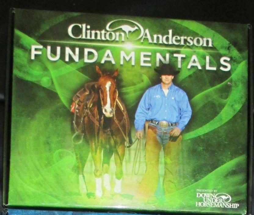 Clinton Anderson Fundamentals Horse training video DVD set