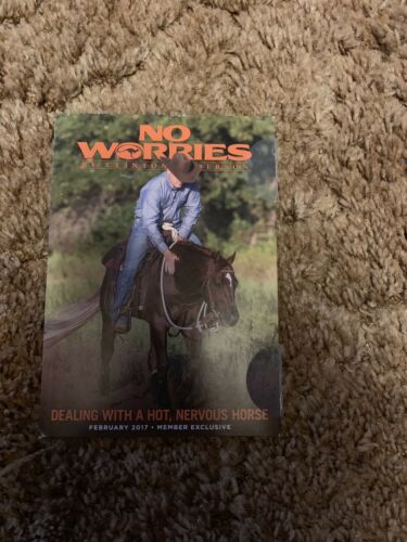 Clinton Anderson No Worries Club Dealing With A Hot And Nervous Horse DVD