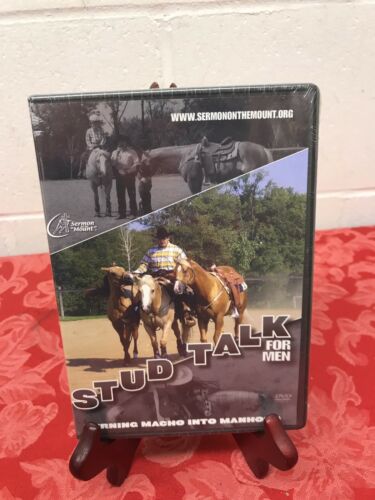 STUD Talk For Men: Turning Macho into Manhood Dr Lew Sterrett DVD NEW