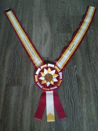 2018 CHILDRENS/ADULT AMATEUR HUNTER CHAMPIONSHIP RIBBON NECK SASH AWARD