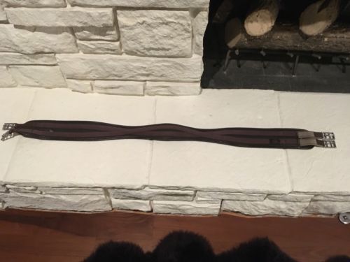 Thorowgood 56” Brown Synthetic Jumping Girth