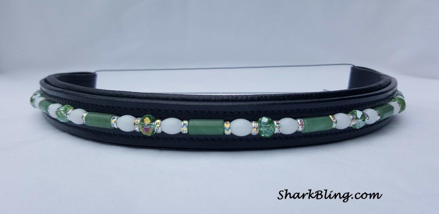 Shark Bling Custom Made Browband 'Jaded' 15