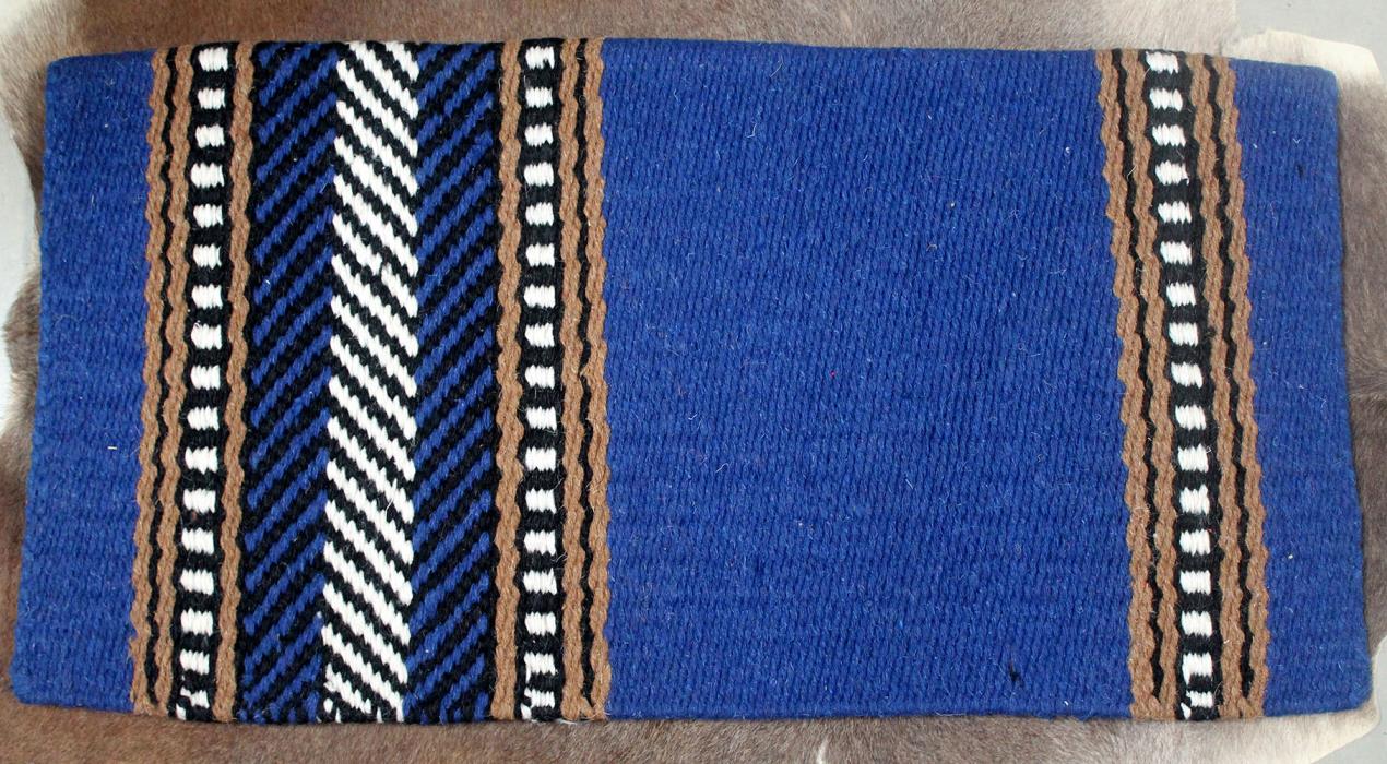 34x36 Wool Western Show Trail Horse SADDLE BLANKET Rodeo Pad Rug  36171