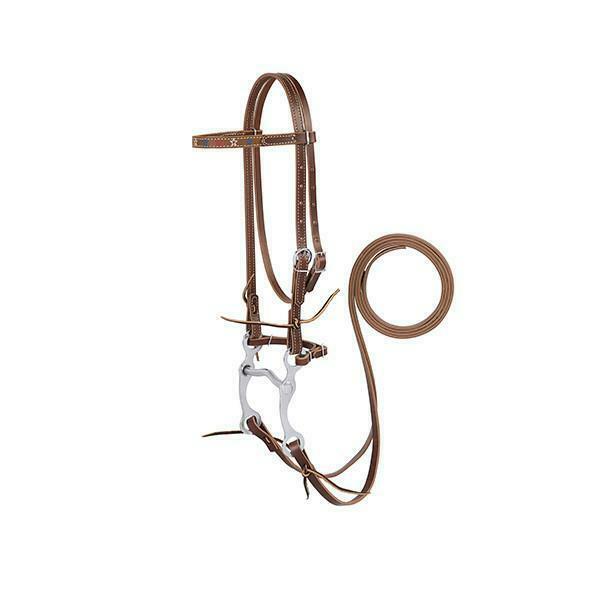 Weaver Star Embroidered Bridle, Pony 20-0352