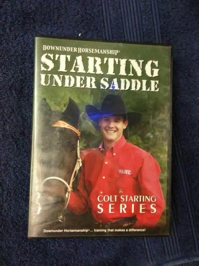 Clinton Anderson Starting Under Saddle Colt Starting Series 4 (DVD)