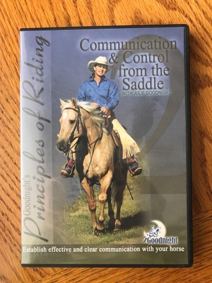 Julie Goodnight Communication & Control from the Saddle DVD