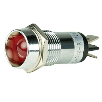 New BEP LED Pilot Indicator Light - 12V - Red