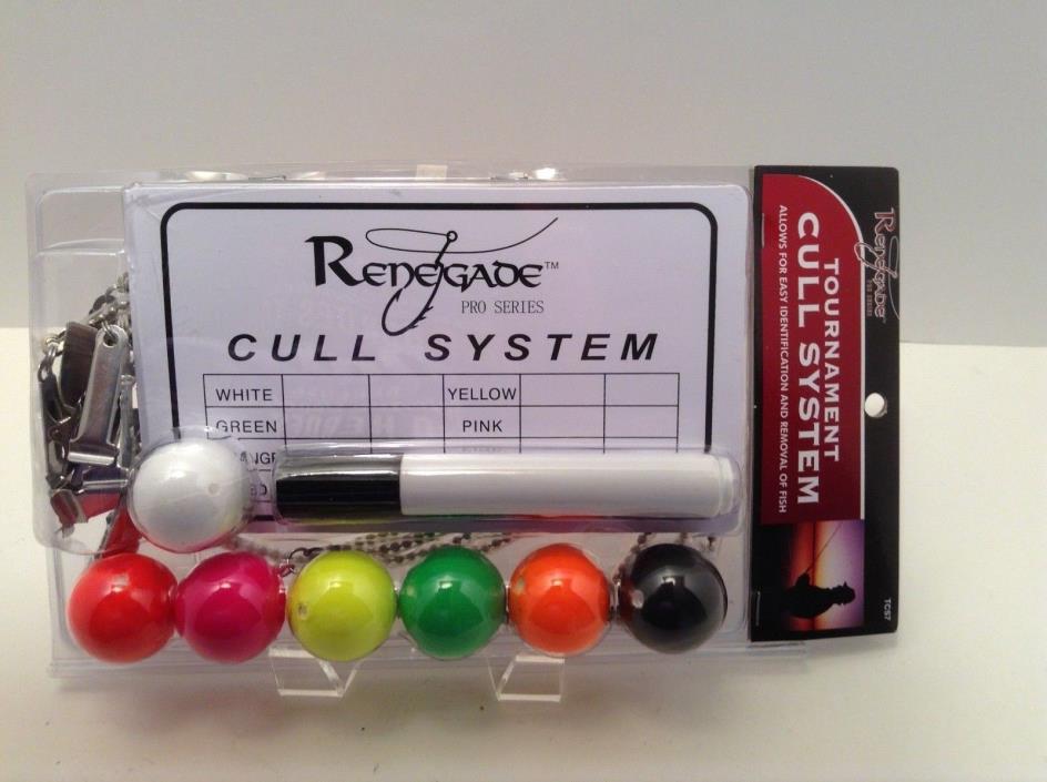 Renegade Cull System For Easy Identification and Removal of Fish 7 Floats